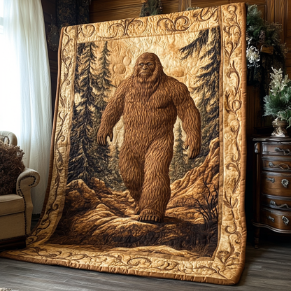 Bigfoot Chronicles Quilted Blanket NCU0DV3009