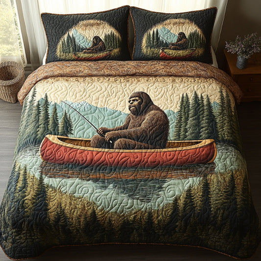 Bigfoot Current 3-Piece Quilted Bedding Set NCU0DV7861