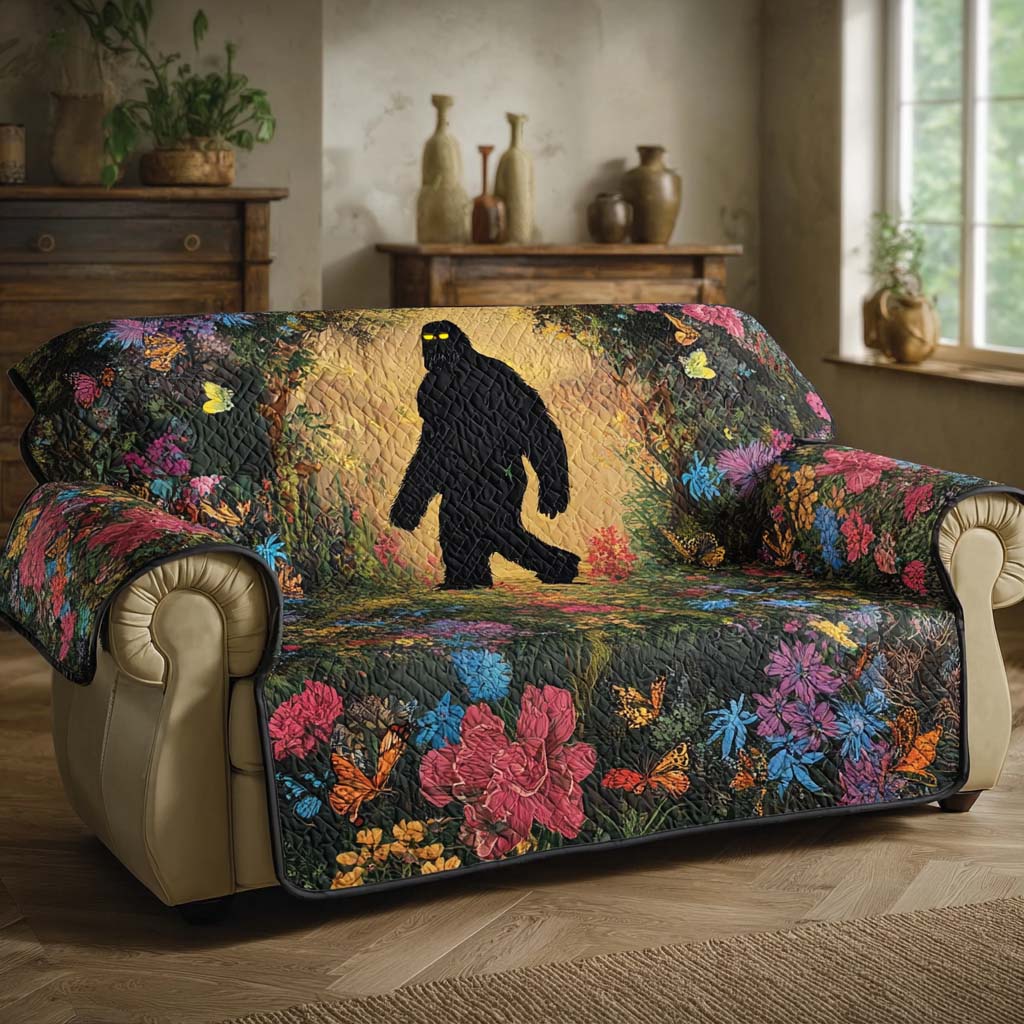 Bigfoot Floral Fantasy Quilted Sofa Cover NCU0HH1849