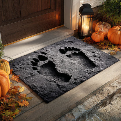Bigfoot Footprint Doormat NCU0TV518
