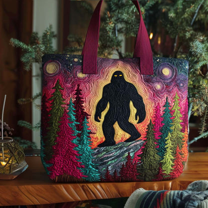 Bigfoot Quilted Tote Bag NCU0VT232