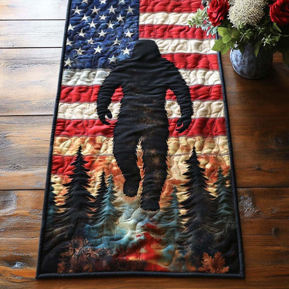 Bigfoot Freedom Walk Quilted Table Runner NCU0NT8200
