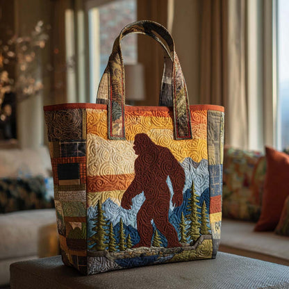 Bigfoot Quilted Tote Bag NCU0VT232