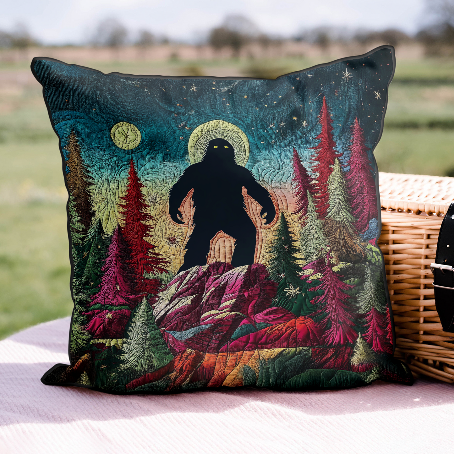 Bigfoot Legend Quilted Pillow Case NCU0DK3946