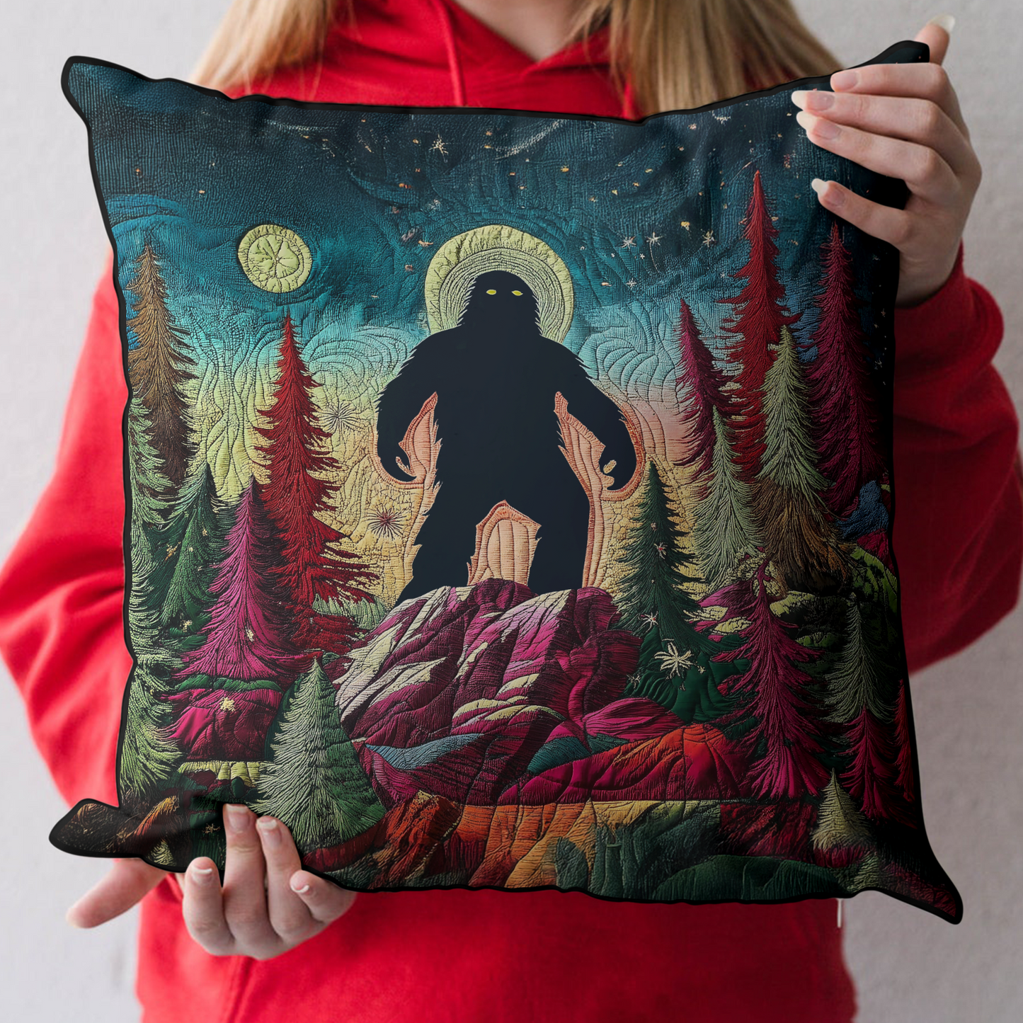 Bigfoot Legend Quilted Pillow Case NCU0DK3946