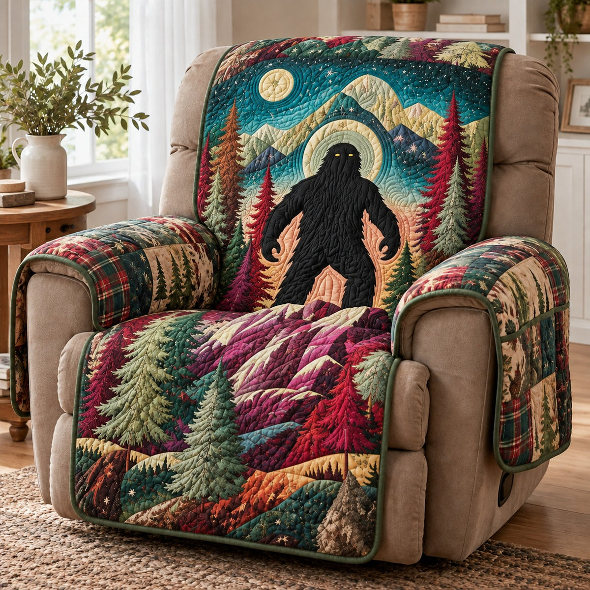 Bigfoot Midnight Pines Quilted Sofa Cover NCU0PT12248