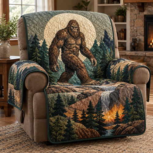Bigfoot Moonlit Mountain Trek Quilted Sofa Cover NCU0PT12251