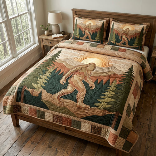 Bigfoot Roam 3-Piece Quilted Bedding Set NCU0DV9713