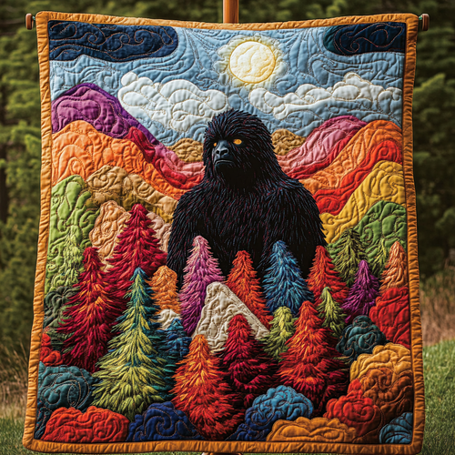Bigfoot Shadows Quilted Blanket NCU0DK4040