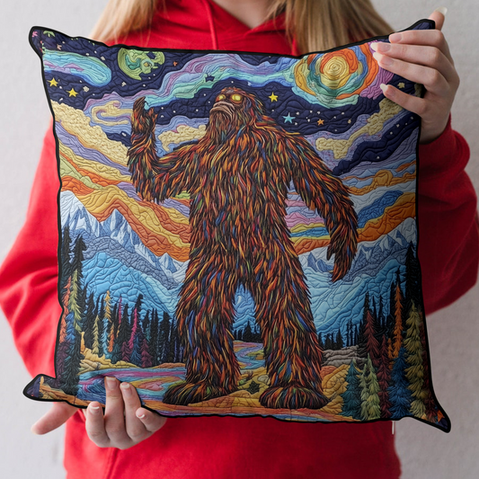 Bigfoot Trails Quilted Pillow Case NCU0DK4303