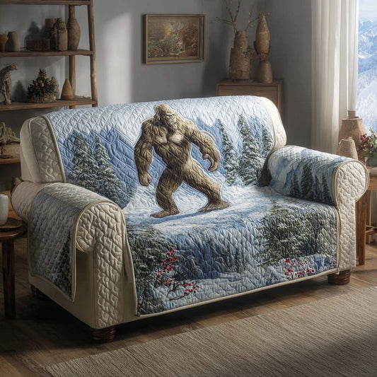 Bigfoot Winter Trek Quilted Sofa Cover NCU0HH1854