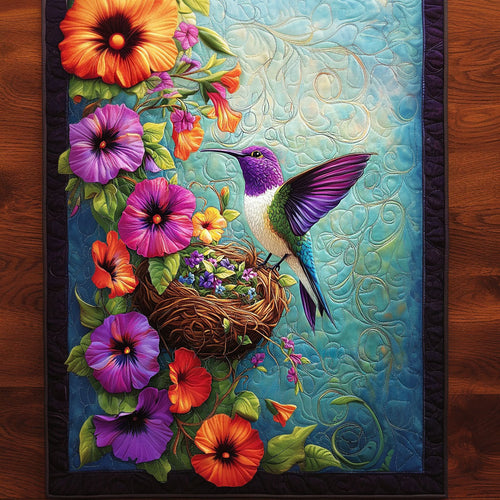 Birds in Bloom Quilted Table Runner NCU0NT5415