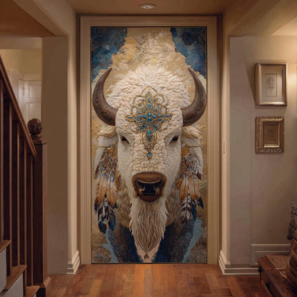 Bison Ridge Quilted Door Cover NCU0DV9022