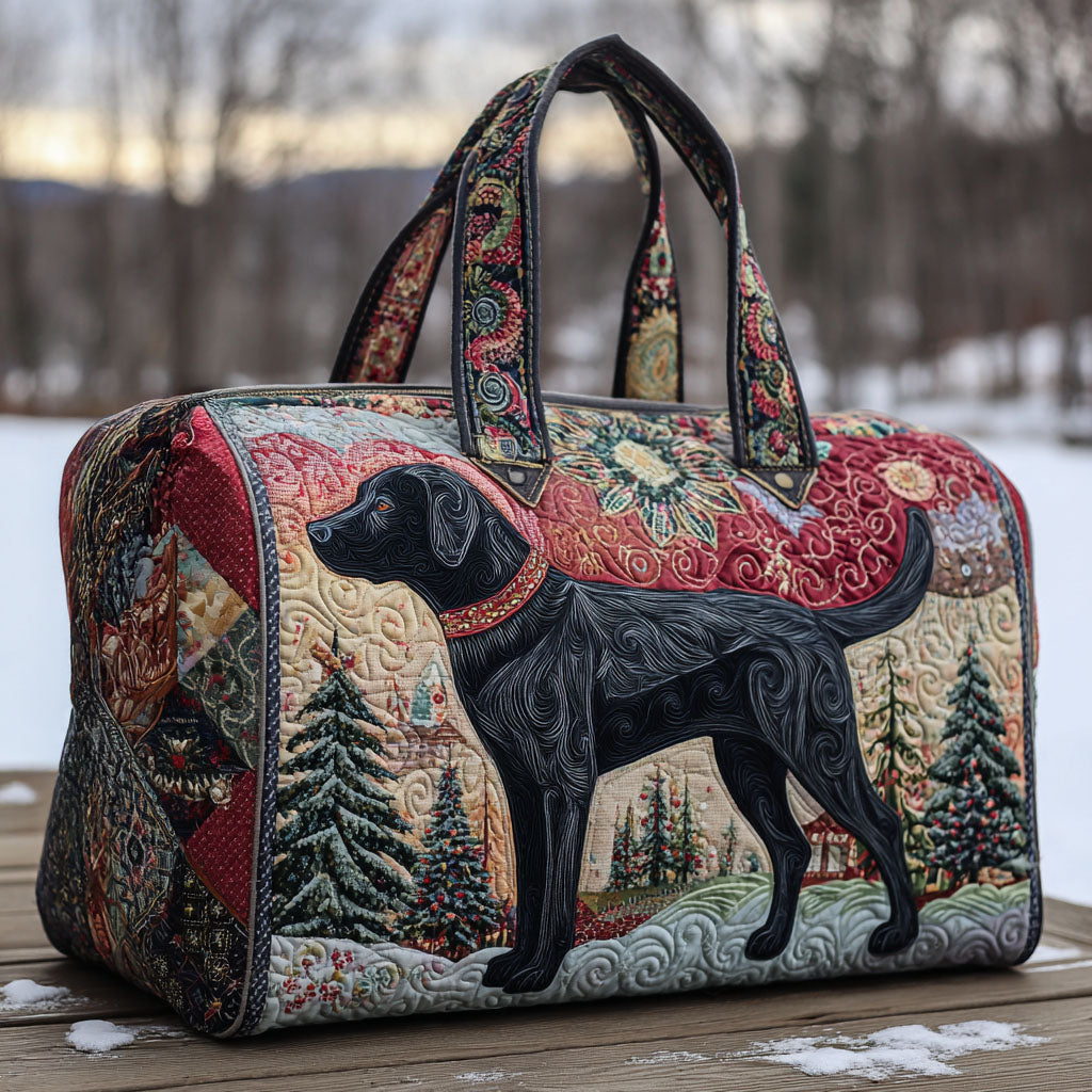 Black Ice Buddy Quilted Duffle Bag NCU0PT9074