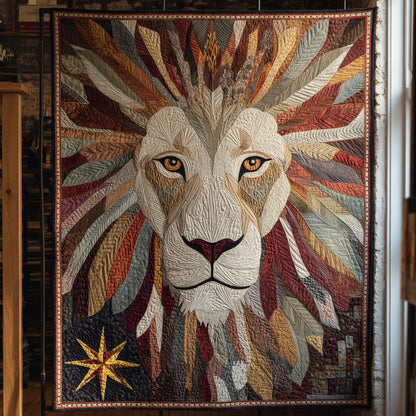 Black Lion Quilted Blanket NCU0HH137