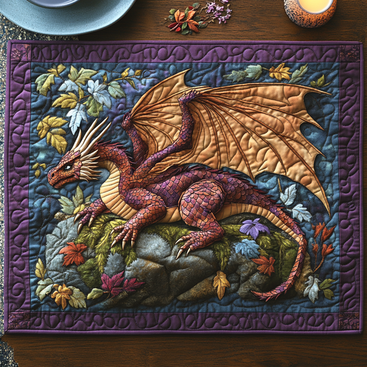 Blazing Majesty Quilted Place Mat NCU0DV3776