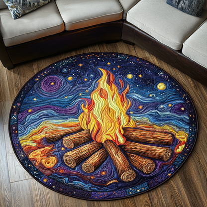 Blazing Spirit Quilted Round Mat NCU0DK5612