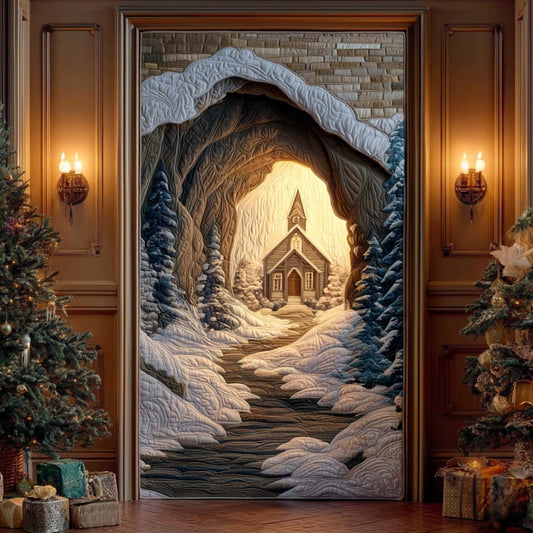 Blessed Chapel Quilted Door Cover NCU0NT11491