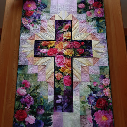 Blessed Harmony Quilted Table Runner NCU0NT12311