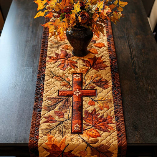 Blessed Harvest Quilted Table Runner NCU0NT9014