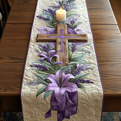Blessing Bloom Quilted Table Runner NCU0VH5775