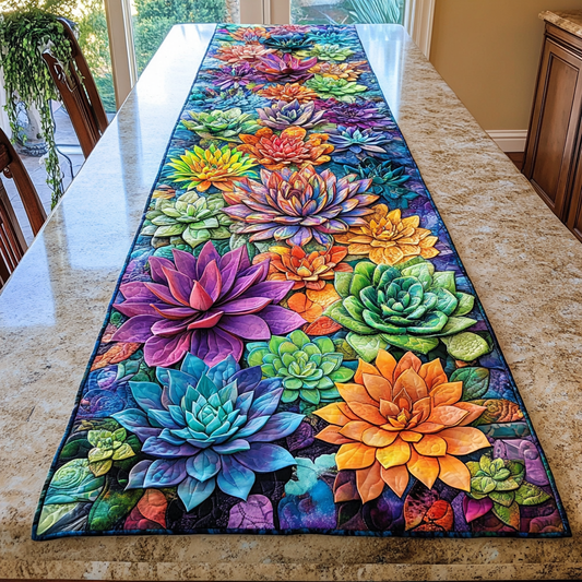 Blissful Blooms Quilted Table Runner NCU0DK5821