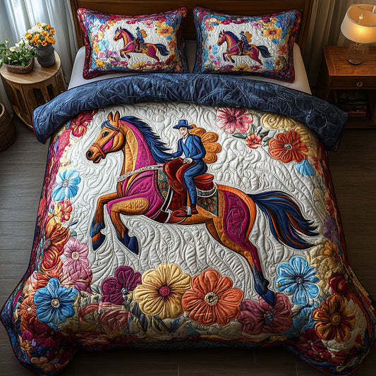 Bloom And Ride 3-Piece Quilted Bedding Set NCU0DV6640