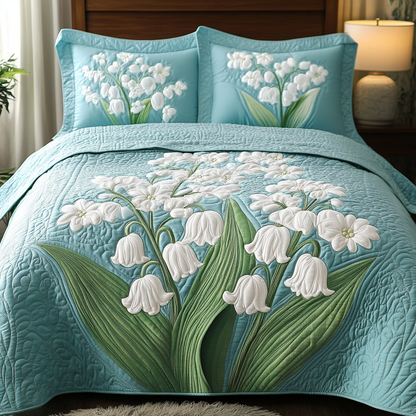 Bloom Charm 3-Piece Quilted Bedding Set NCU0VH4400