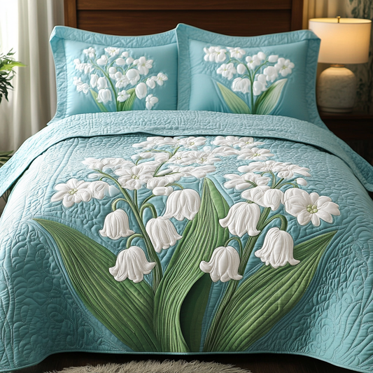 Bloom Charm 3-Piece Quilted Bedding Set NCU0VH4400