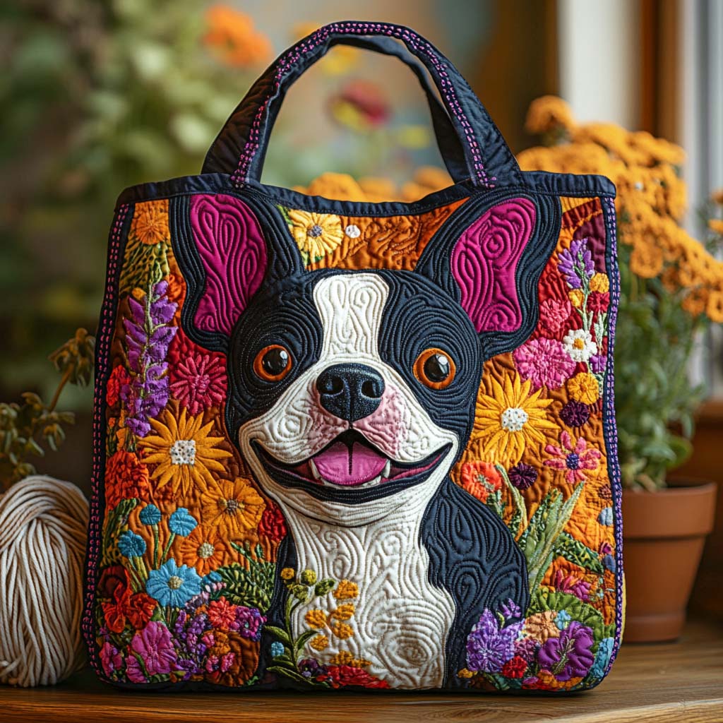 Bloom Joy Quilted Tote Bag NCU0XD1456