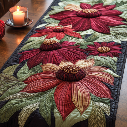 Bloom Radiance Quilted Table Runner NCU0VH4464