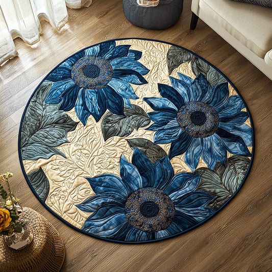 Bloom Trail Quilted Round Mat NCU0DV6877