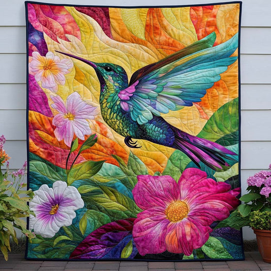 Bloom and Hover Quilted Blanket NCU0NT7682