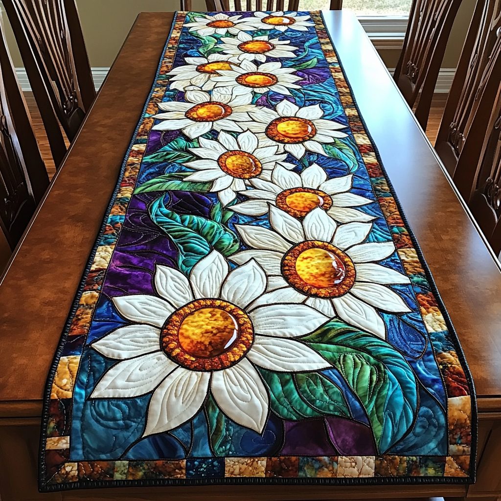 Blooming Beauty Quilted Table Runner NCU0DK6026