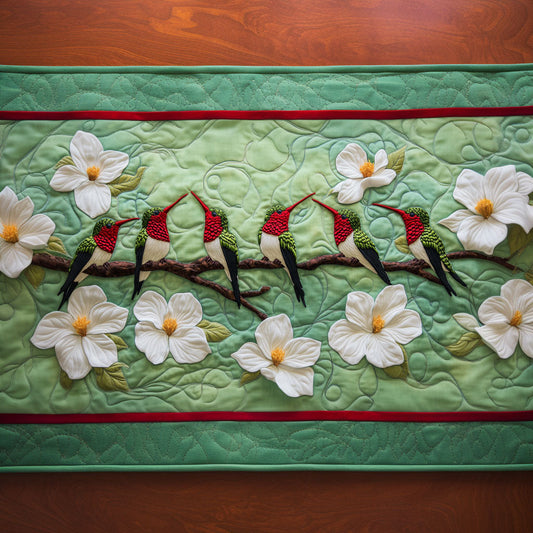 Blooming Delight Quilted Table Runner NCU0NT6213