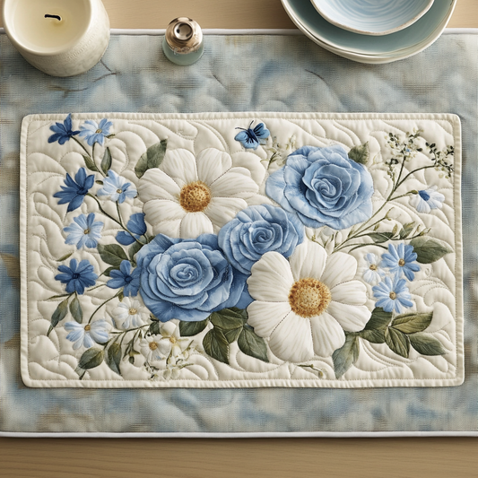 Blooming Elegance Quilted Placemat NCU0VL1433
