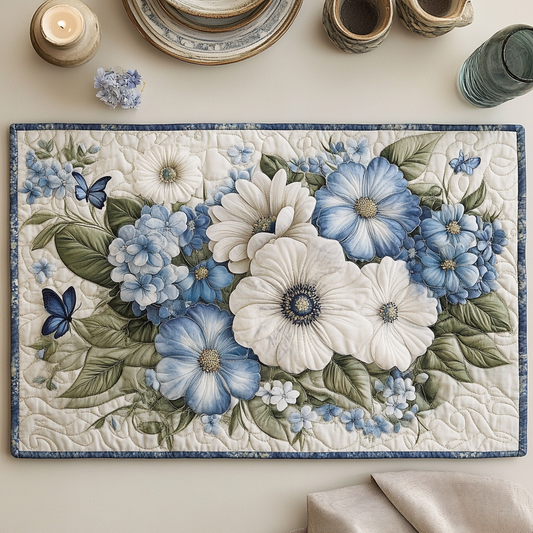 Floral Charm Quilted Placemat NCU0VL1433