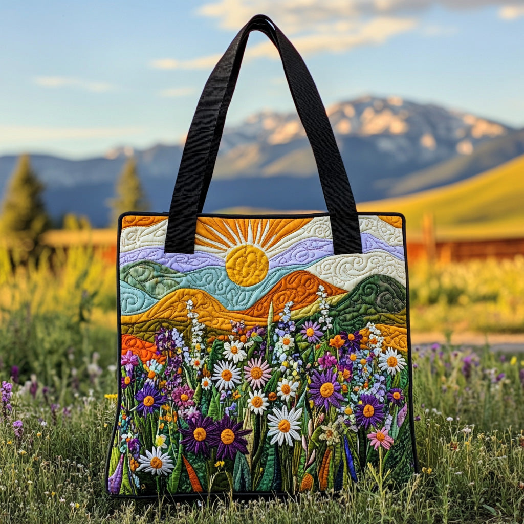 Blooming Field Quilted Tote Bag NCU0DV6928
