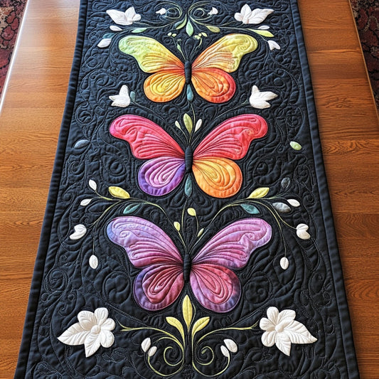 Blooming Flight Quilted Table Runner NCU0PT4092