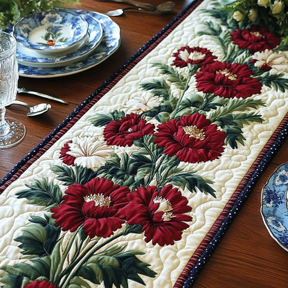 Blooming Ohio Beauty Quilted Table Runner NCU0PT6188