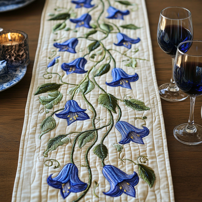 Blooming Path Quilted Table Runner NCU0VH4811