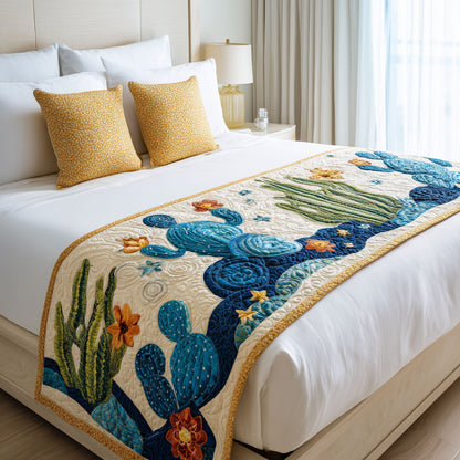 Blooming Trails Quilted Bed Runner NCU0PT8769