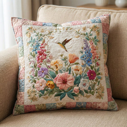 Blossom Fields Quilted Pillow Case NCU0NT12220