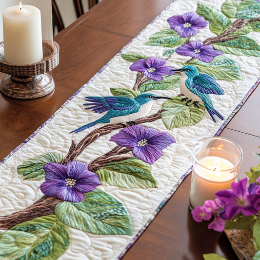 Blossom Glide Quilted Table Runner NCU0VH5009