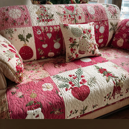 Blossom Heart Lane Quilted Sofa Cover NCU0PT10588