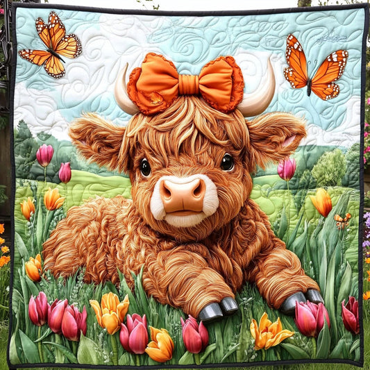 Blossom Hoof Delight Quilted Blanket NCU0NT5936