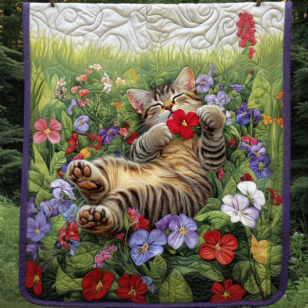 Blossom Hug Quilted Blanket NCU0NT5886