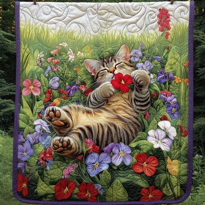 Blossom Hug Quilted Blanket NCU0NT5886