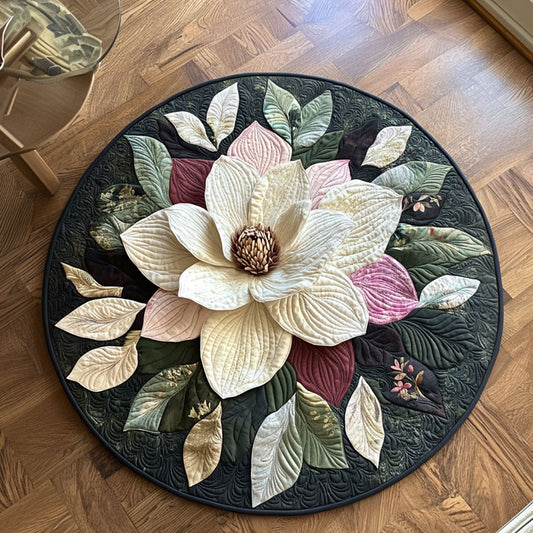 Blossom of the South Quilted Round Mat NCU0PT3625