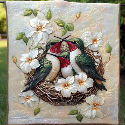 Blossoming Melody Quilted Blanket NCU0NT5424